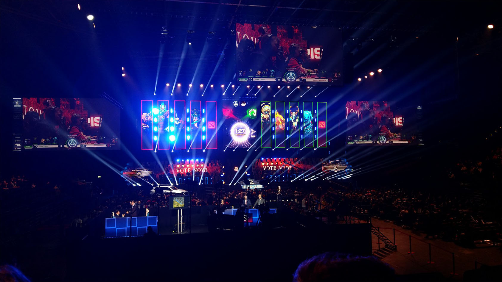 A crowd shot of ESL One Birmingham 2019